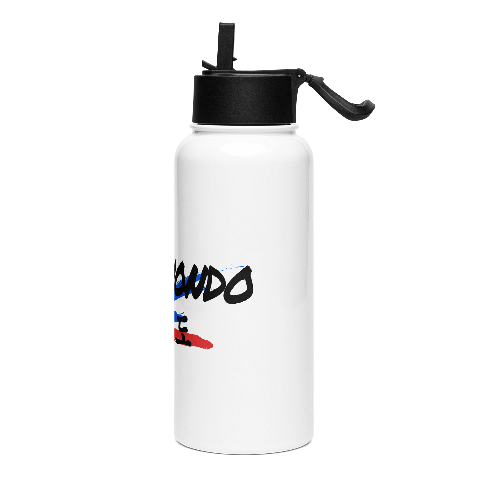 Taekwondo Red & Blue Stainless Steel Water Bottle product image (3)