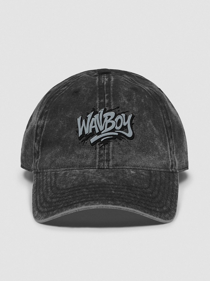 WavBoy Distressed Black Cap product image (1)