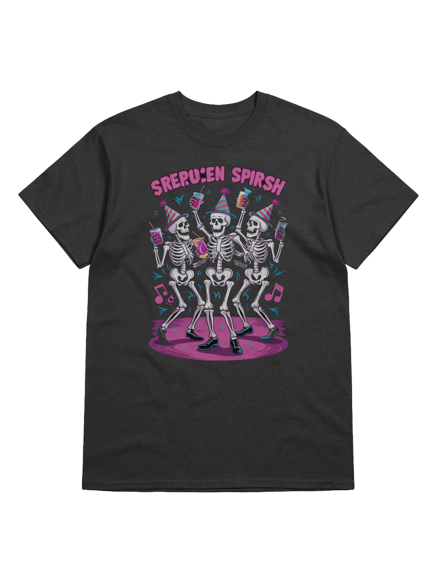Dancing Skeletons T-Shirt, Spooky Party Gift, Fun Halloween Tee product image (1)
