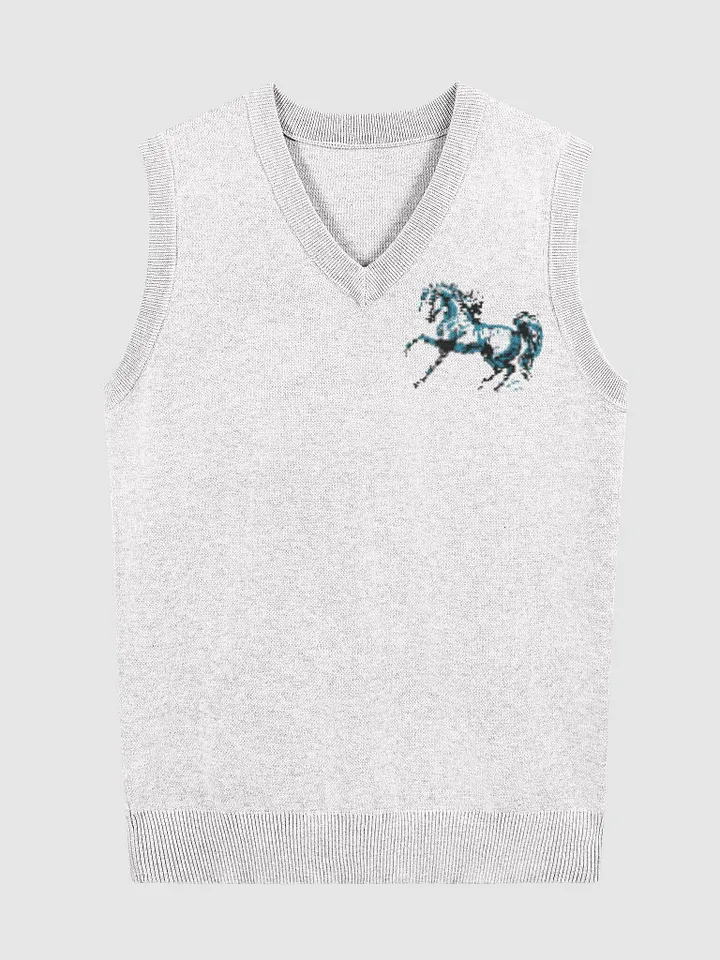 Dancing Arabian Knitted V-Neck Vest product image (4)