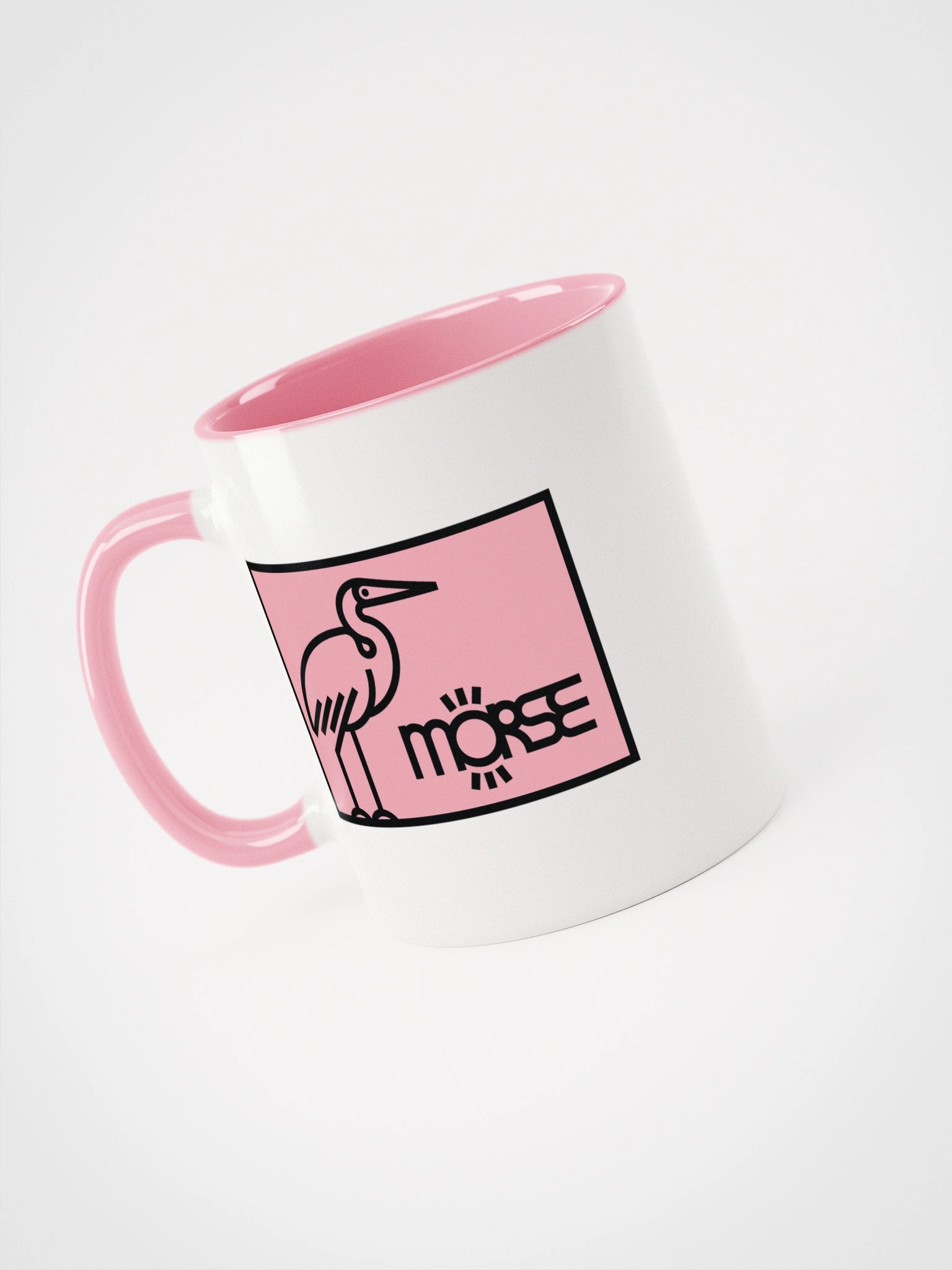 Morse "Heron" Mug (Pink) product image (3)