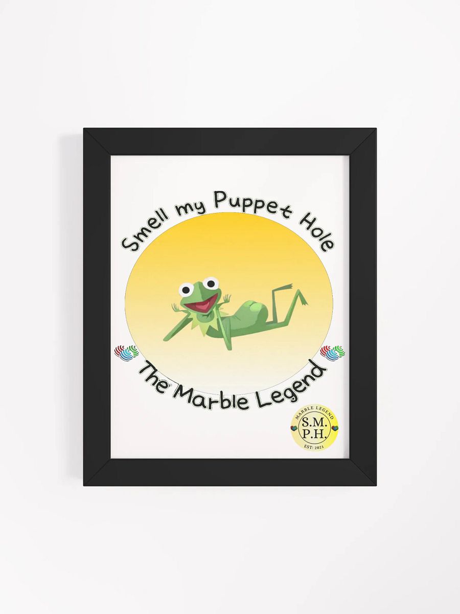 SMELL MY PUPPET HOLE PICTURE FRAME product image (23)