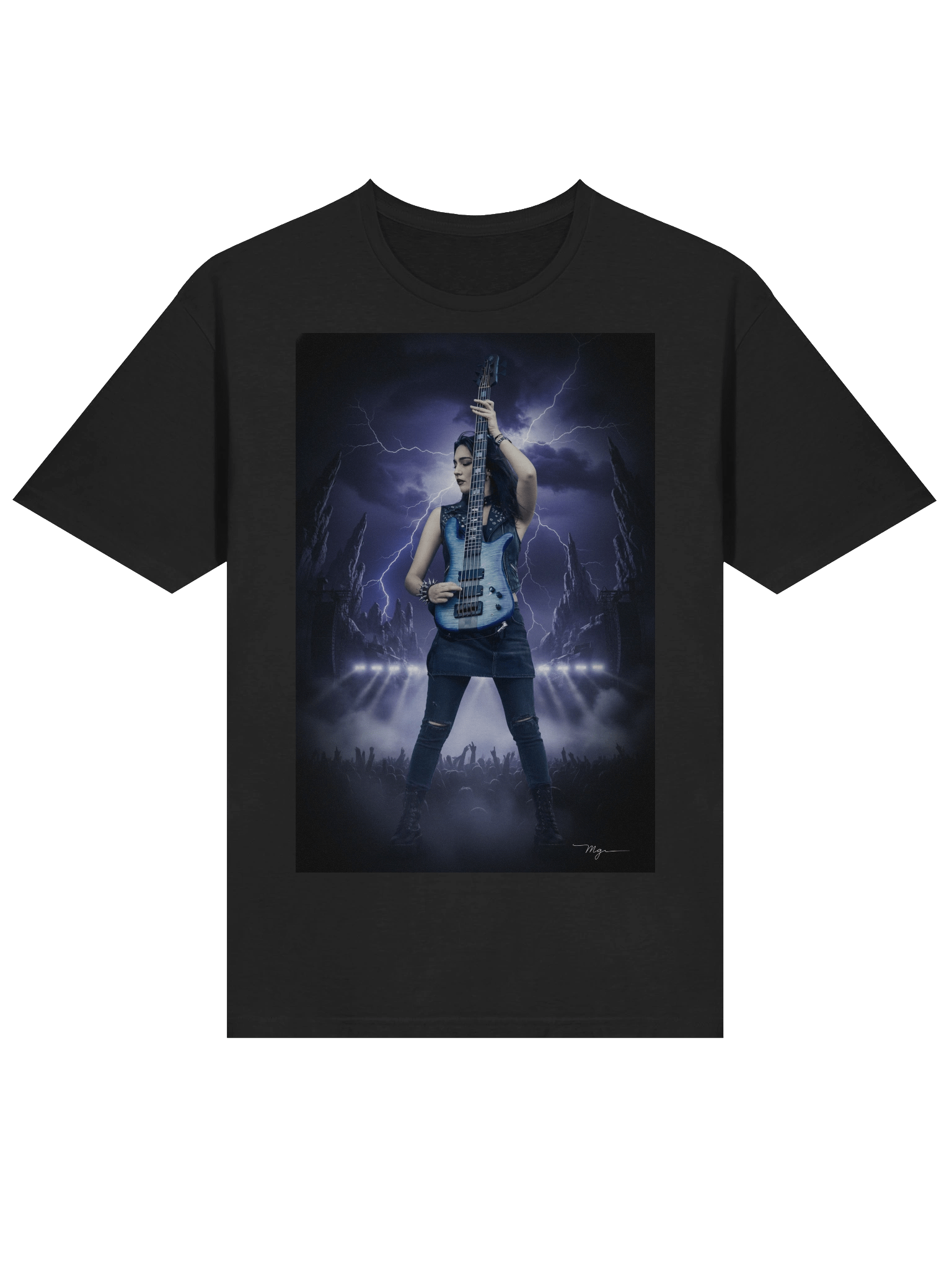 Thunderstruck Bassist T-Shirt product image (3)