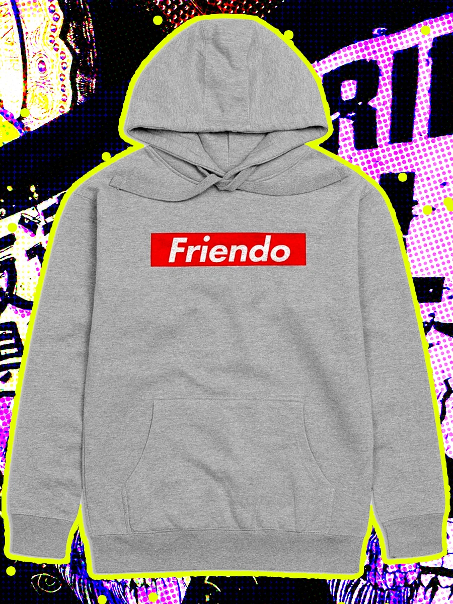 Friendo Red Bar Hoodie product image (1)