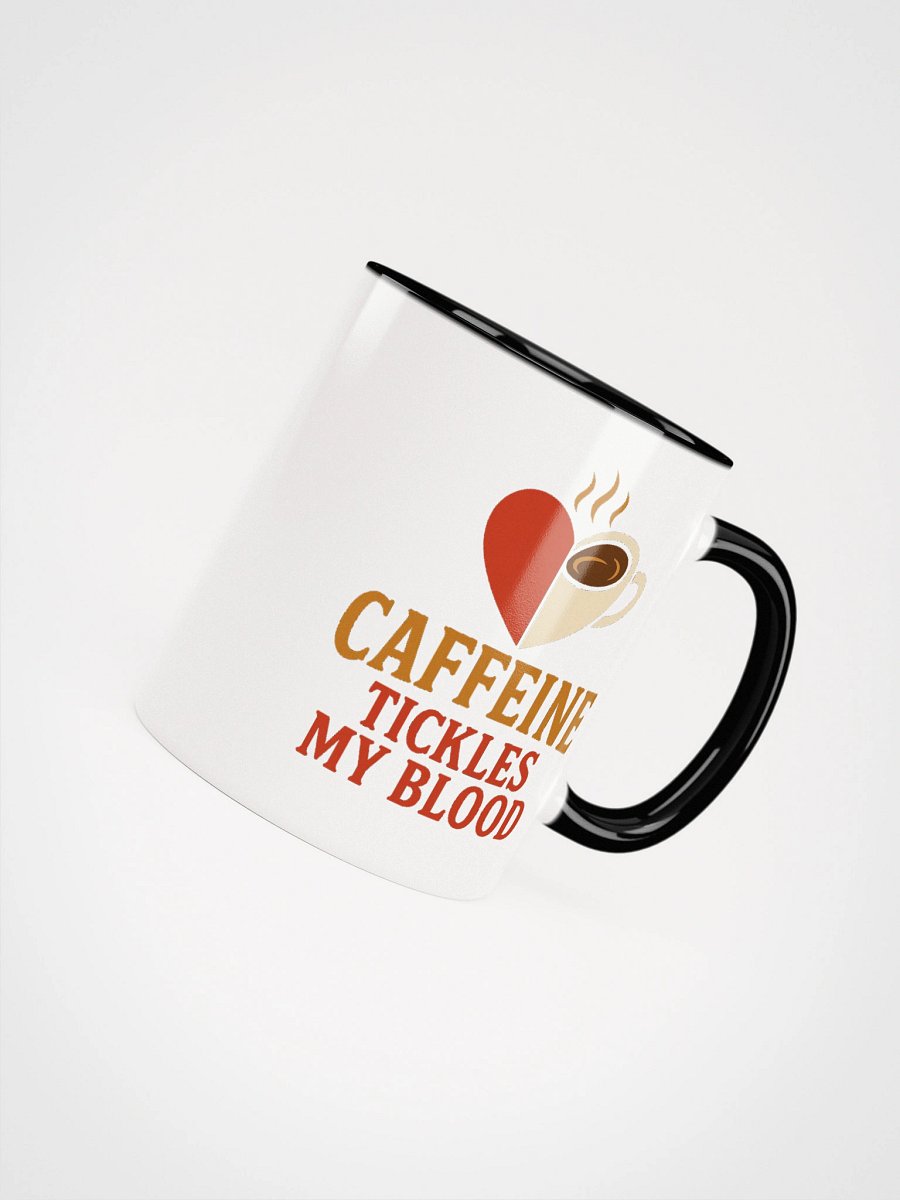Caffeine Tickles My Blood Accent Mug product image (8)