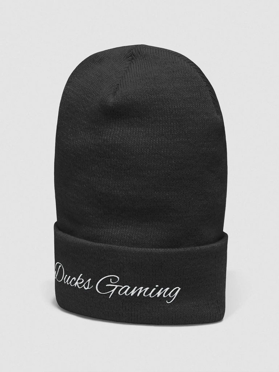 Ducks Gaming Plane Beanie White Lettering product image (2)