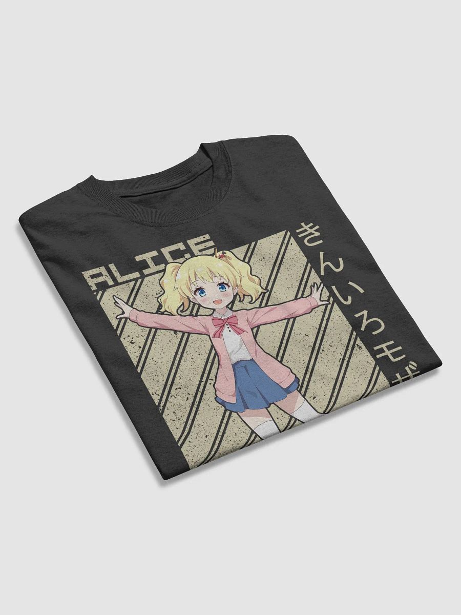 Kiniro Mosaic Alice Cartelet Joyful Pose T-Shirt – Gildan Heavyweight product image (3)