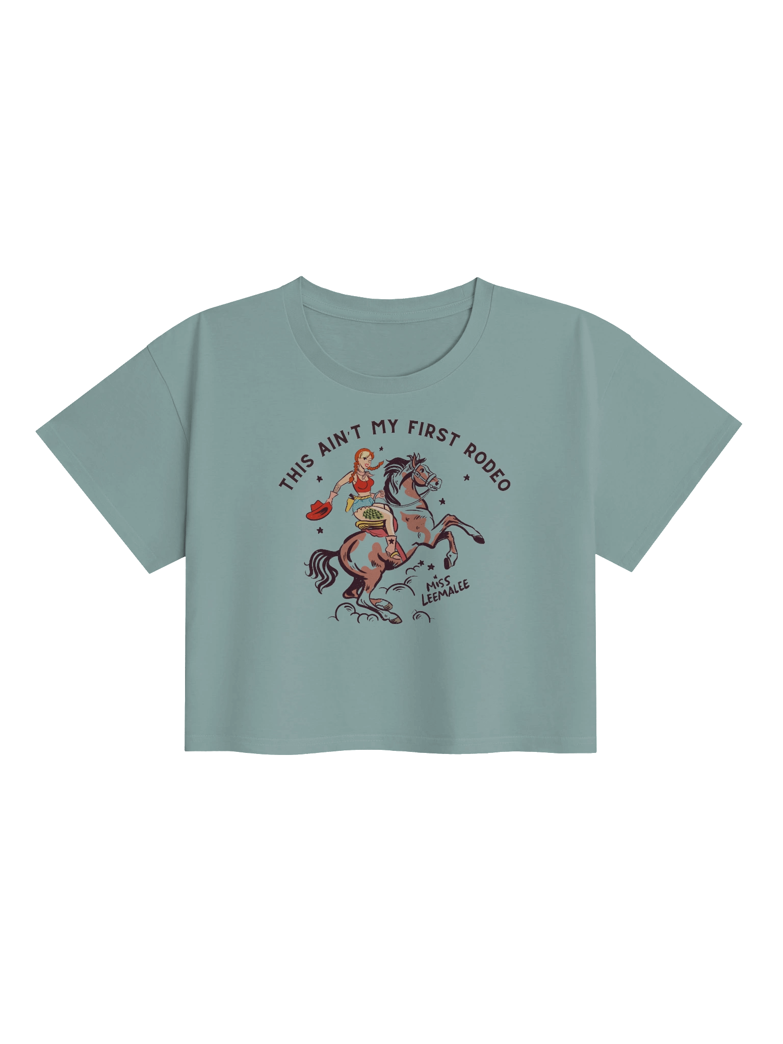This ain'y my first rodeo crop top product image (2)