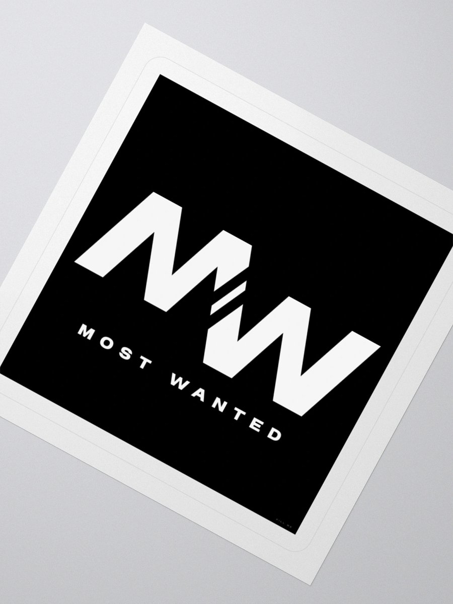 Most Wanted "MW" Sticker pack product image (5)