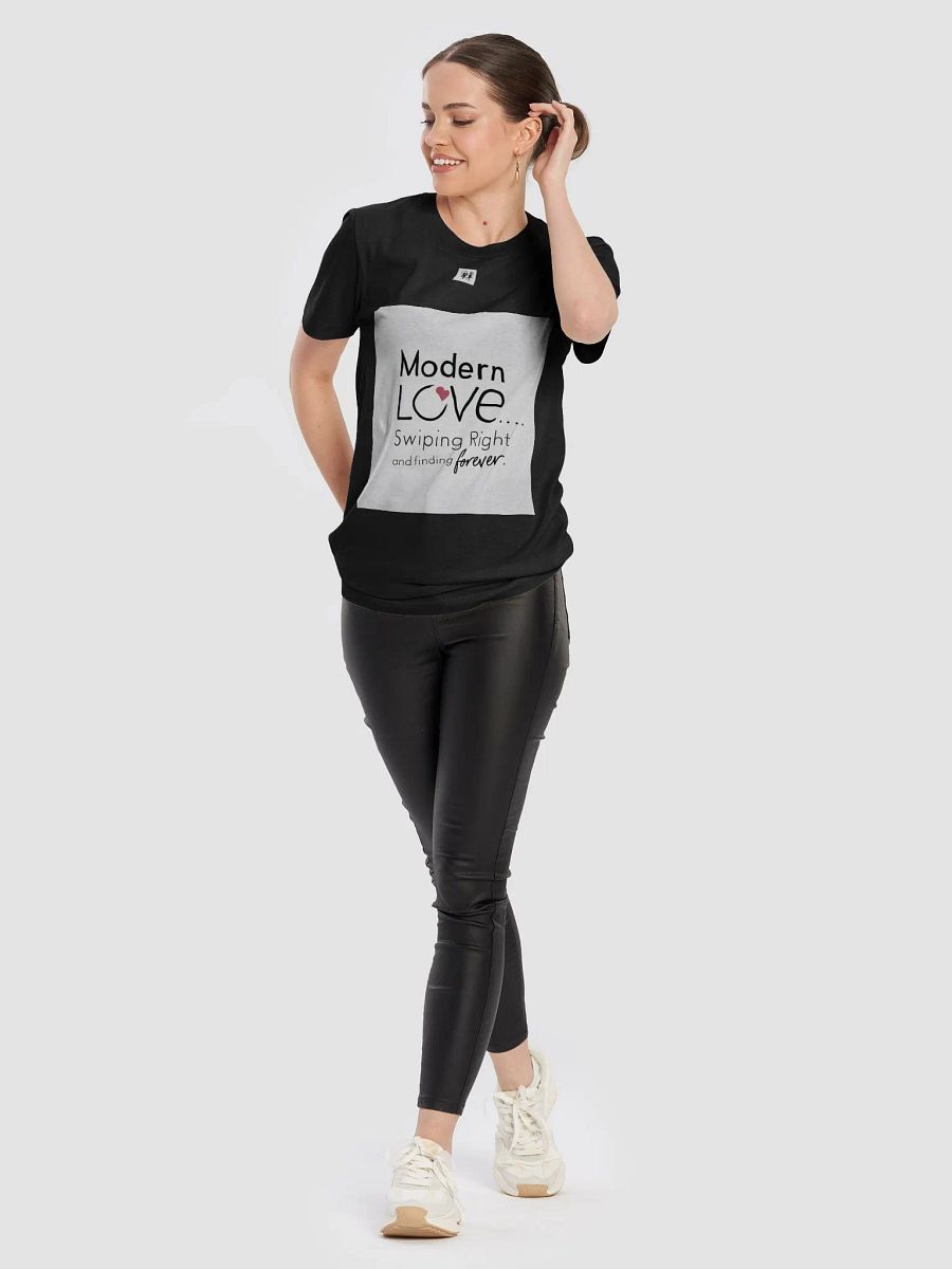 Modern Love Swiping Right Finding Forever Minimal Unisex T-Shirt product image (10)