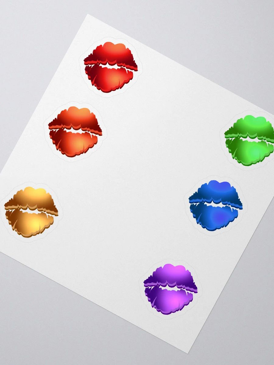 Pride Kisses stickers product image (2)