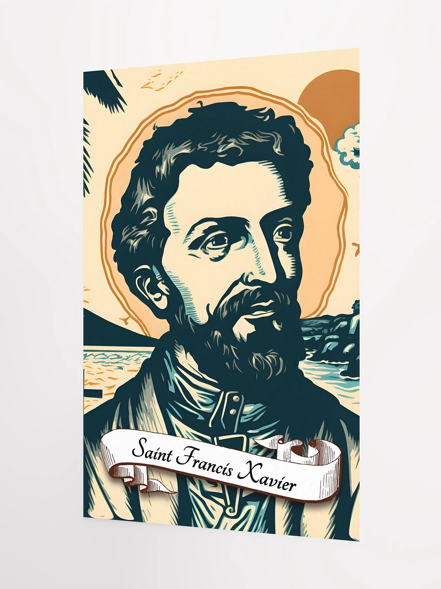 Saint Francis Xavier Patron Saint of Foreign Missions and Missionaries, Matte Poster product image (5)