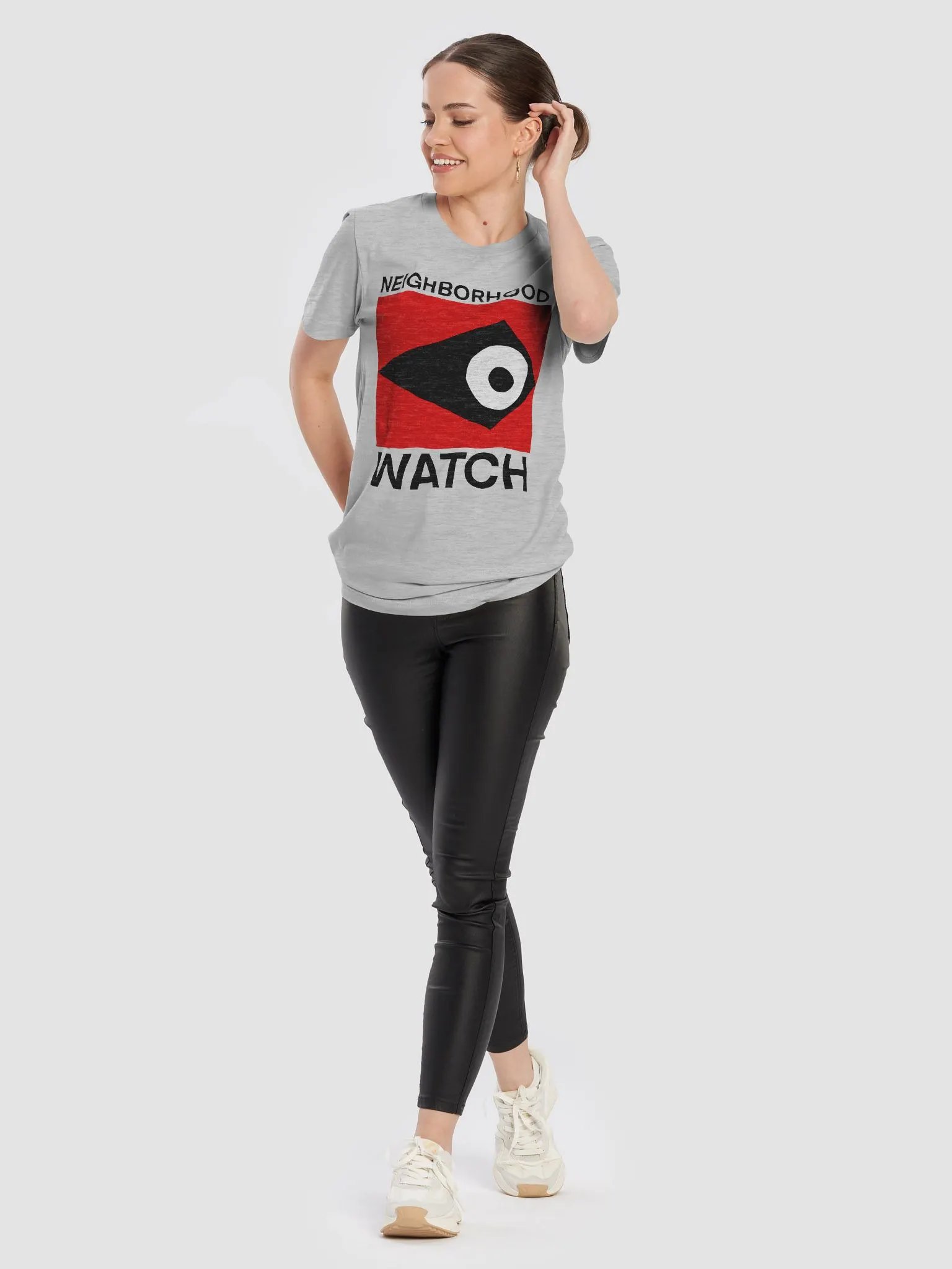 NEIGHBORHOOD WATCH black text product image (46)