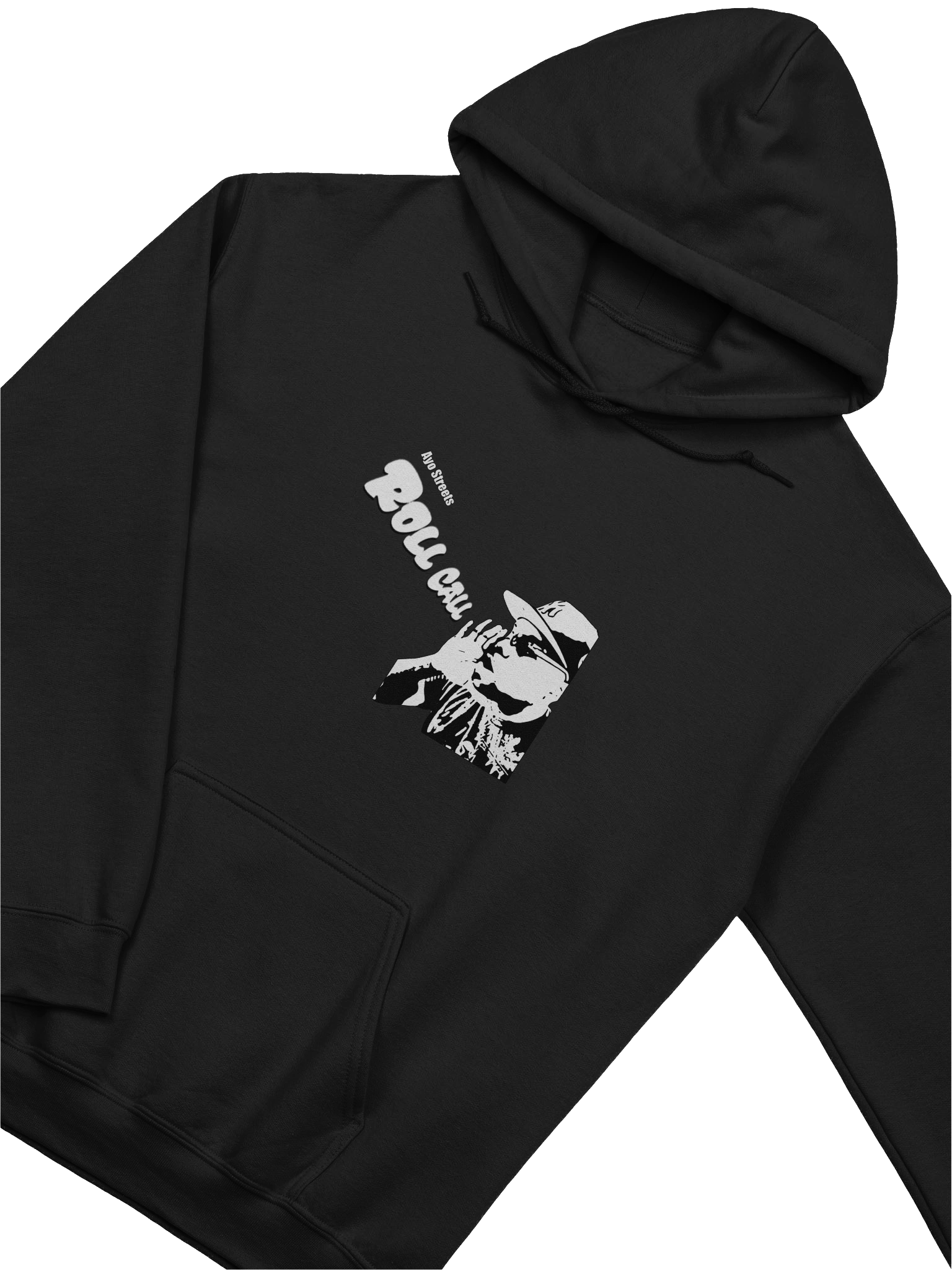 Black & White Roll Call Hoodie product image (3)
