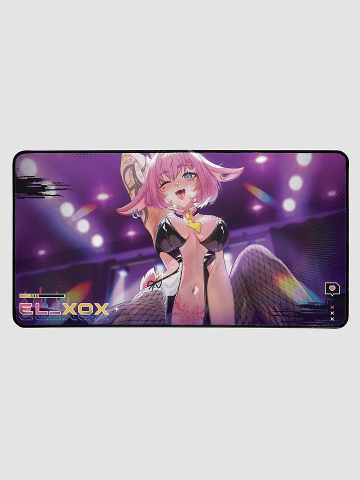 el_XoX Nightclub Bunny Desk Mat product image (1)