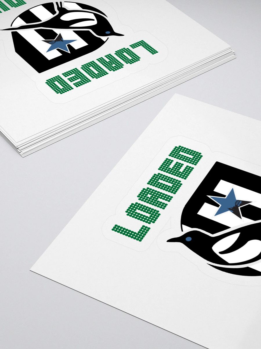 Loaded Mag NUFC Kiss Cut Stickers product image (4)