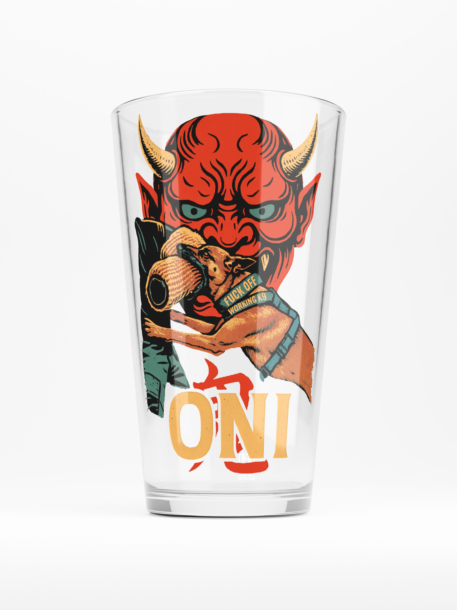 Oni Bite Shaker Pint Glass product image (1)