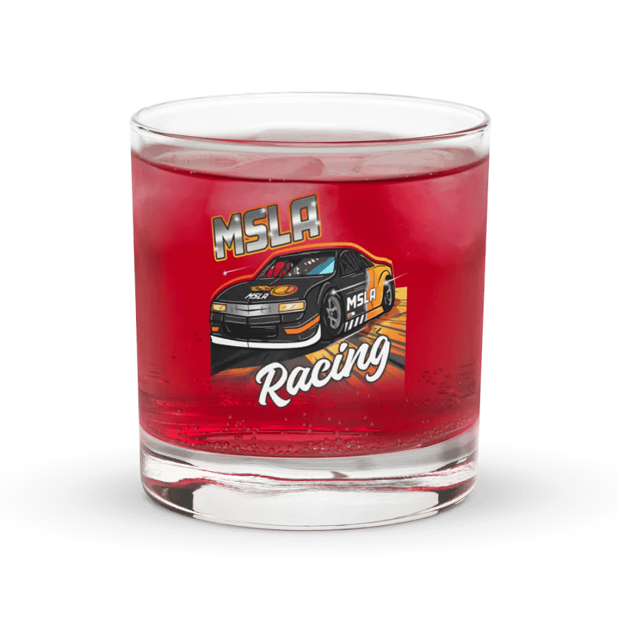 MSLA Racing Team Rocks Glass product image (3)