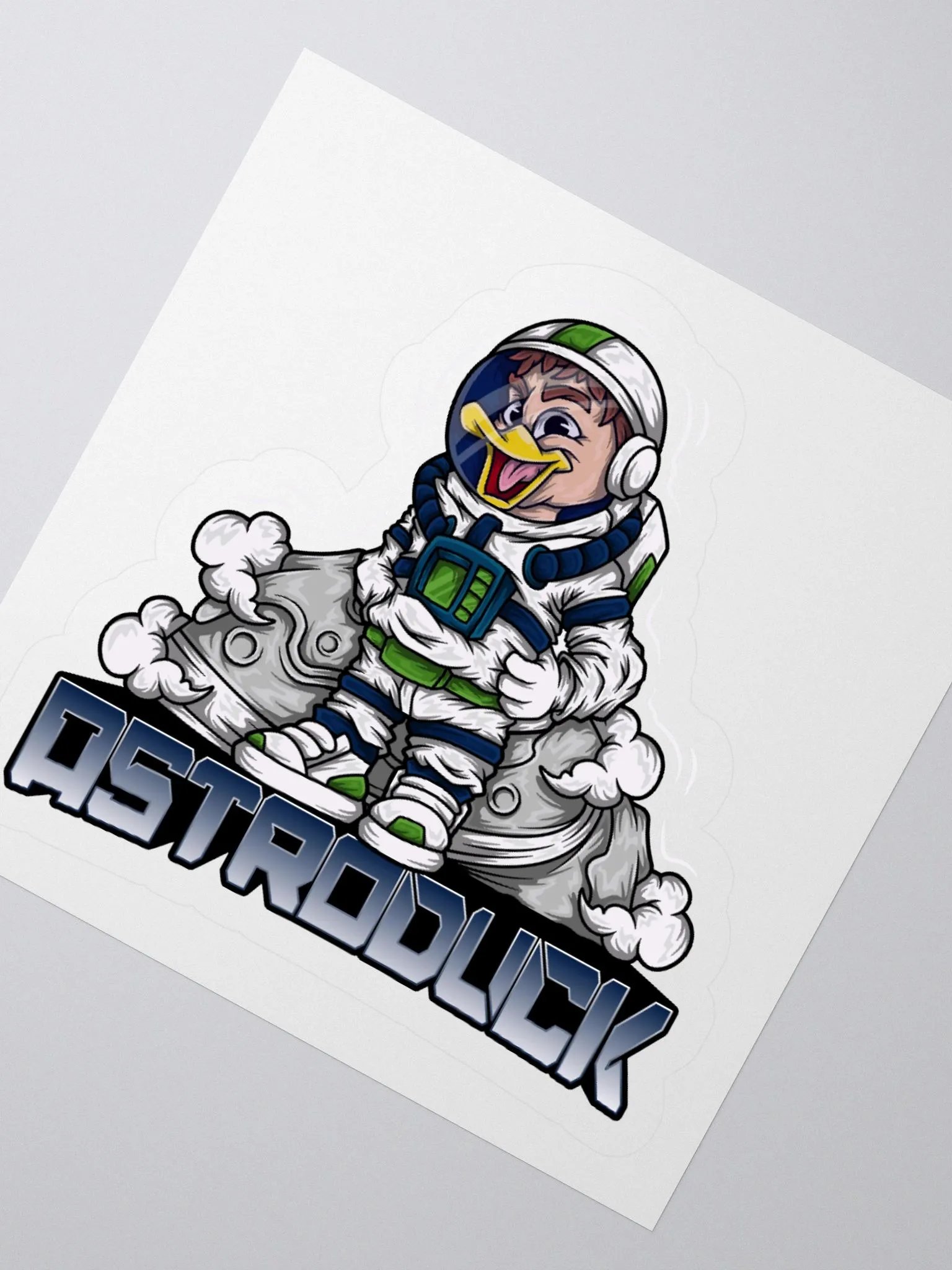 AstroDuck Sticker product image (2)