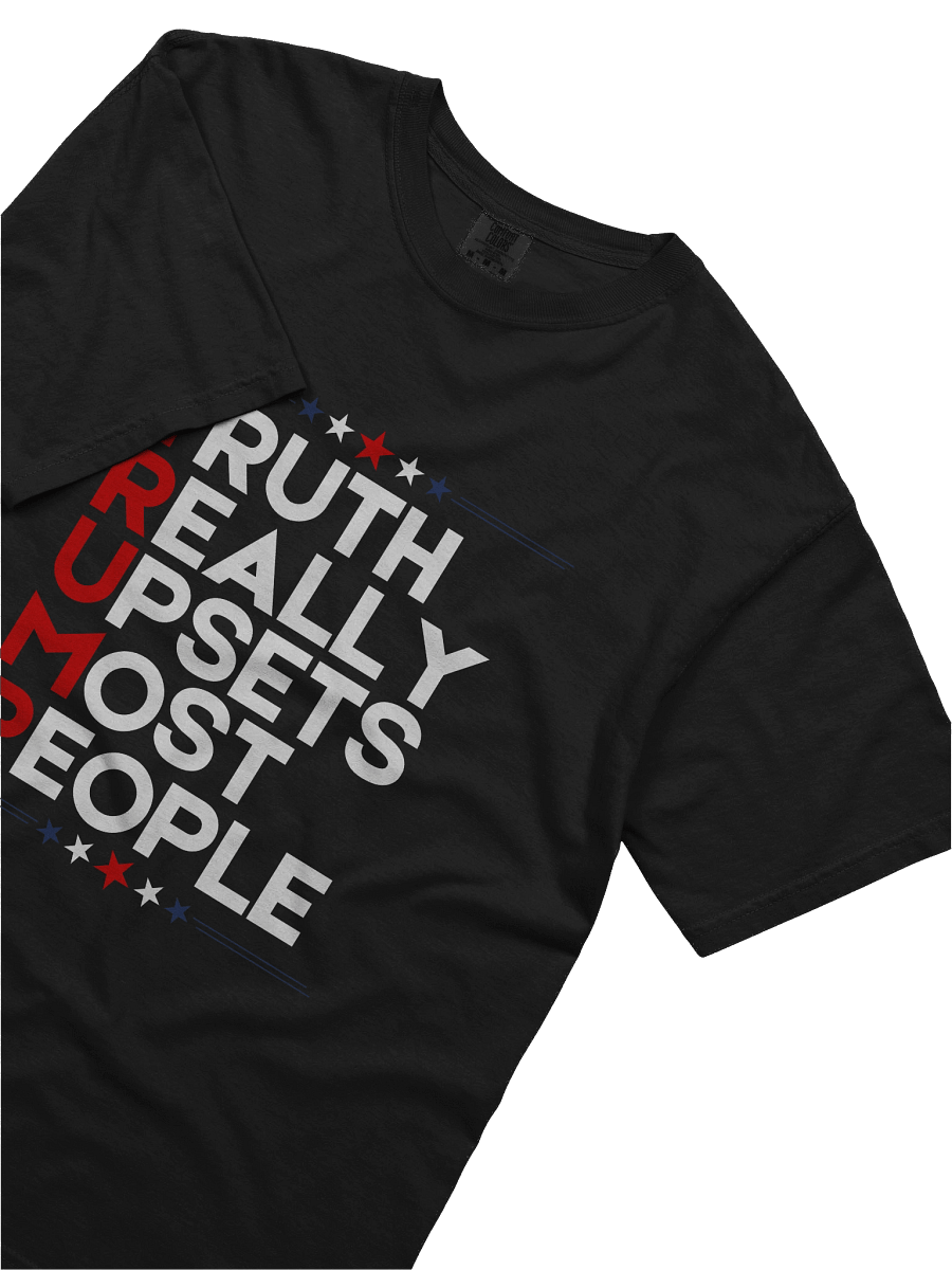Men's Truth Really Upsets Most People (Black) product image (2)