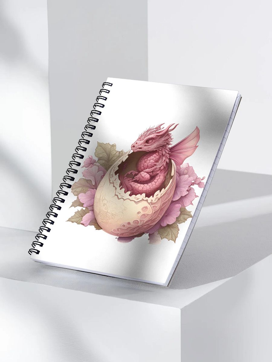 Whimsical Dragon Hatchling Spiral Notebook product image (3)
