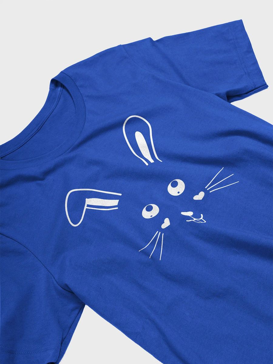 Cute Bunny Face Design Unisex T-Shirt, Bella+Canvas Supersoft T-Shirt, Spring Apparel, Easter Gift, Animal Lover Tee, Cute Graphic Shirt product image (48)
