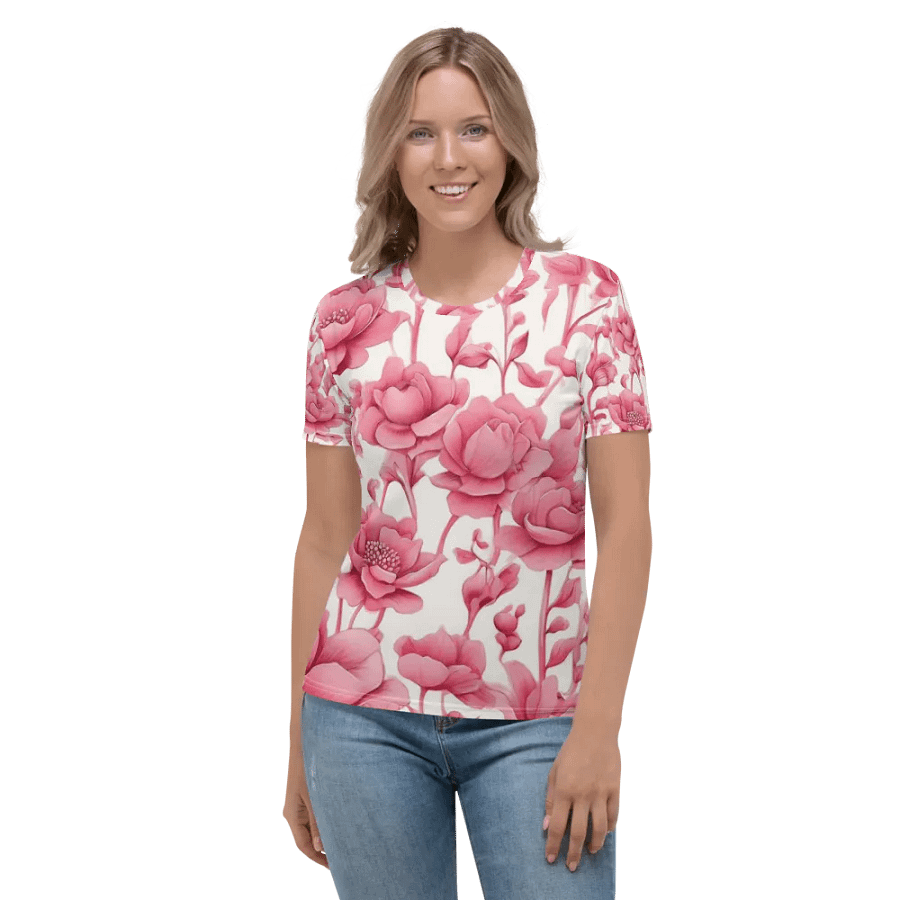 Pink rose pattern product image (1)