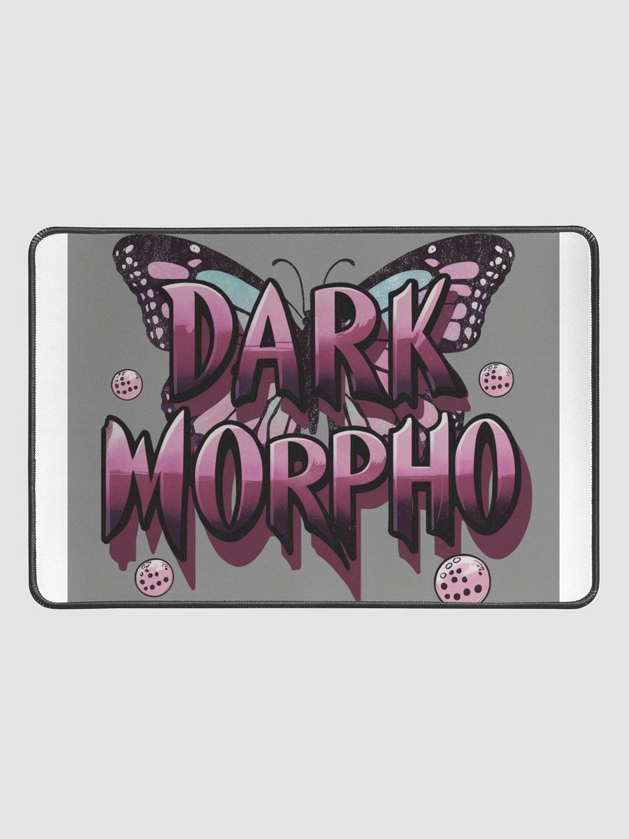 pink butterfly Desk Mat product image (1)