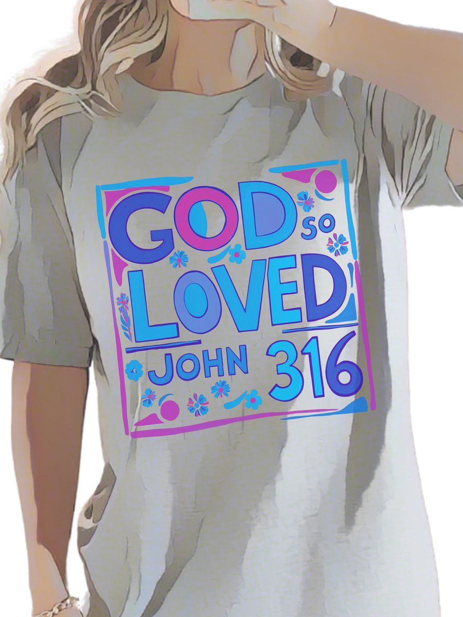 John 3:16 Easter Fauvism product image (6)