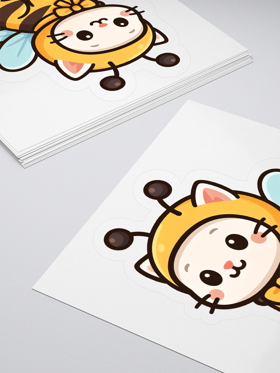Bee Cat Sticker product image (12)