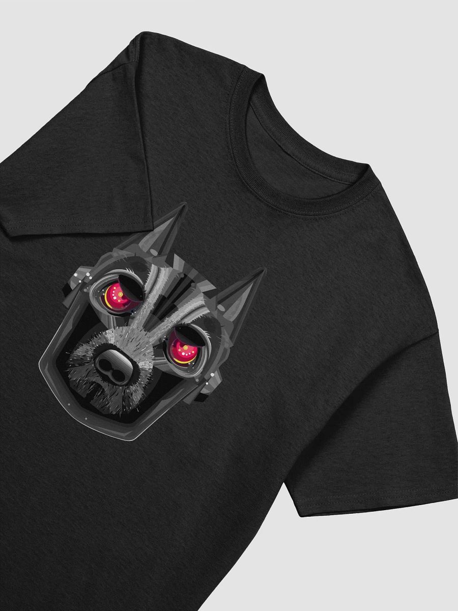 Armor Dog, Black T-Shirt with Large Print product image (3)