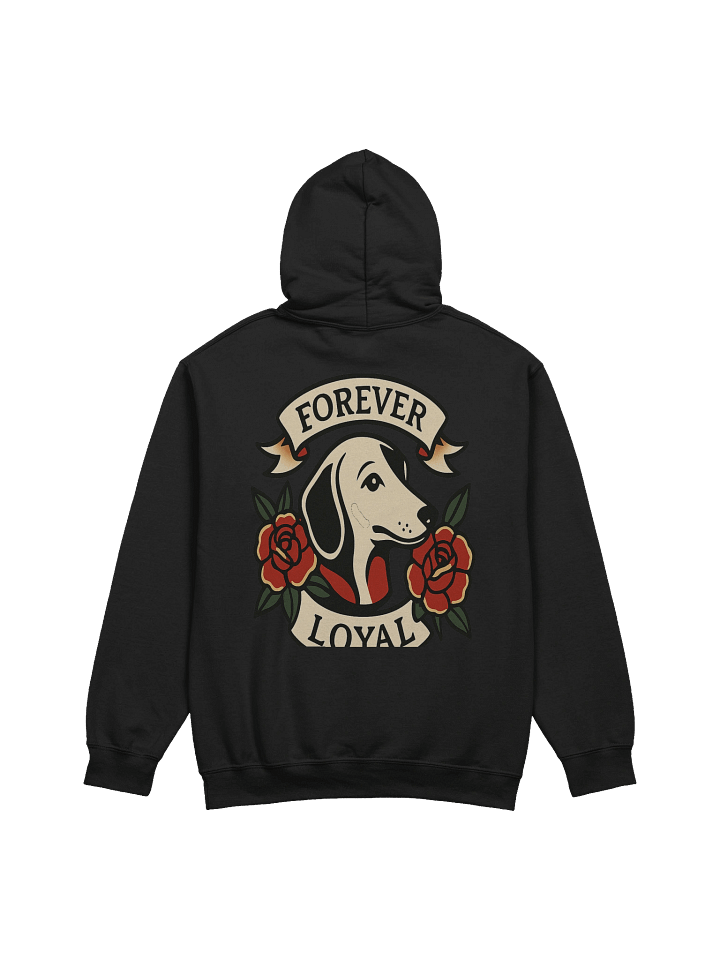 Forever Loyal Tattoo-Style Dachshund Hoodie product image (5)