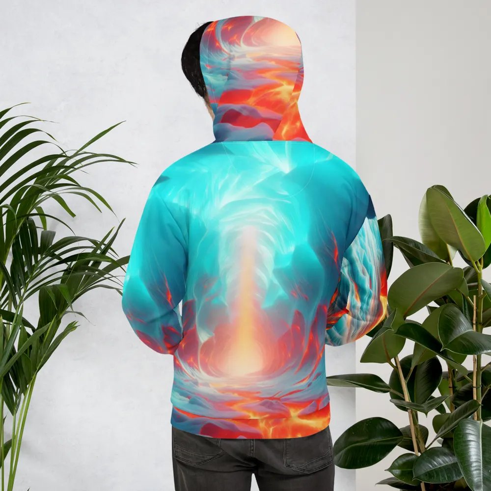 Fire and Ice - Molten Lava Meets Ice #3 product image (10)