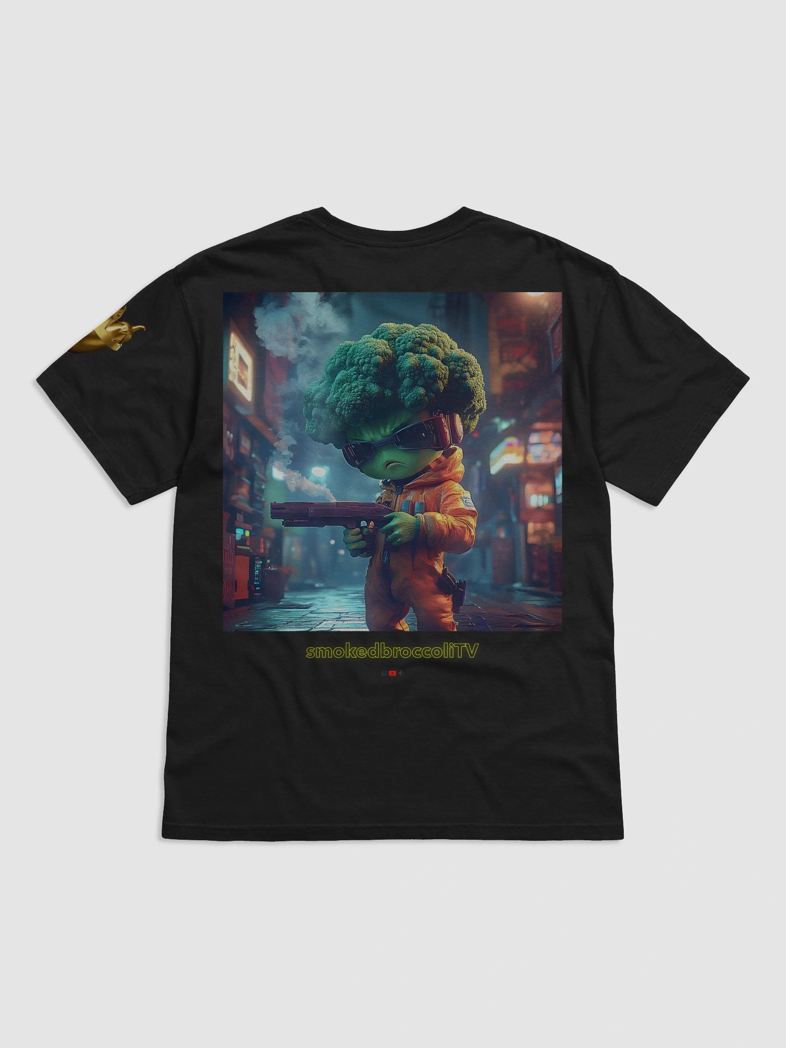 brocc's smoking gun tee product image (2)