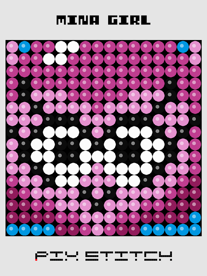 Mina Girl Pixel Art product image (1)