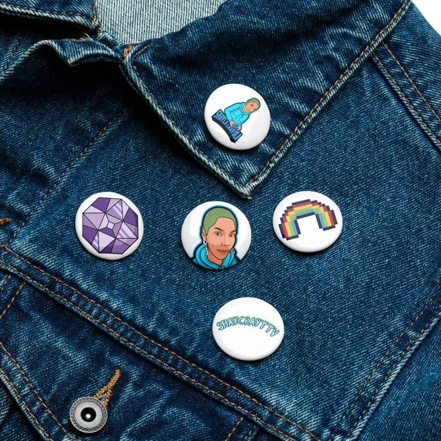 Gamer Chic Pin Button Set product image (16)
