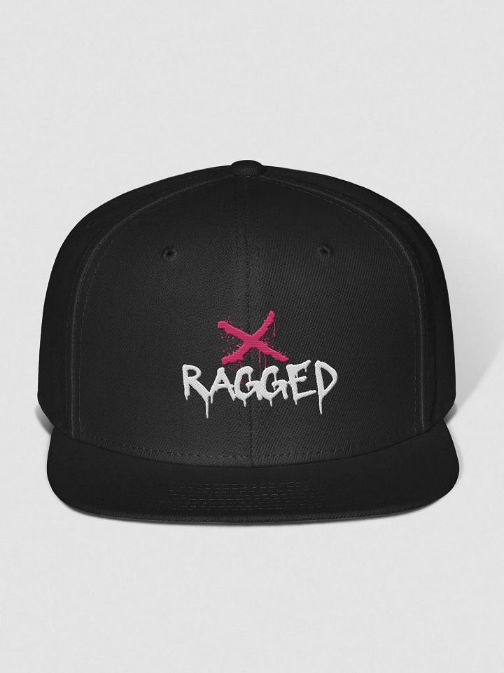 Ragged X Pink, Black Snapback product image (1)