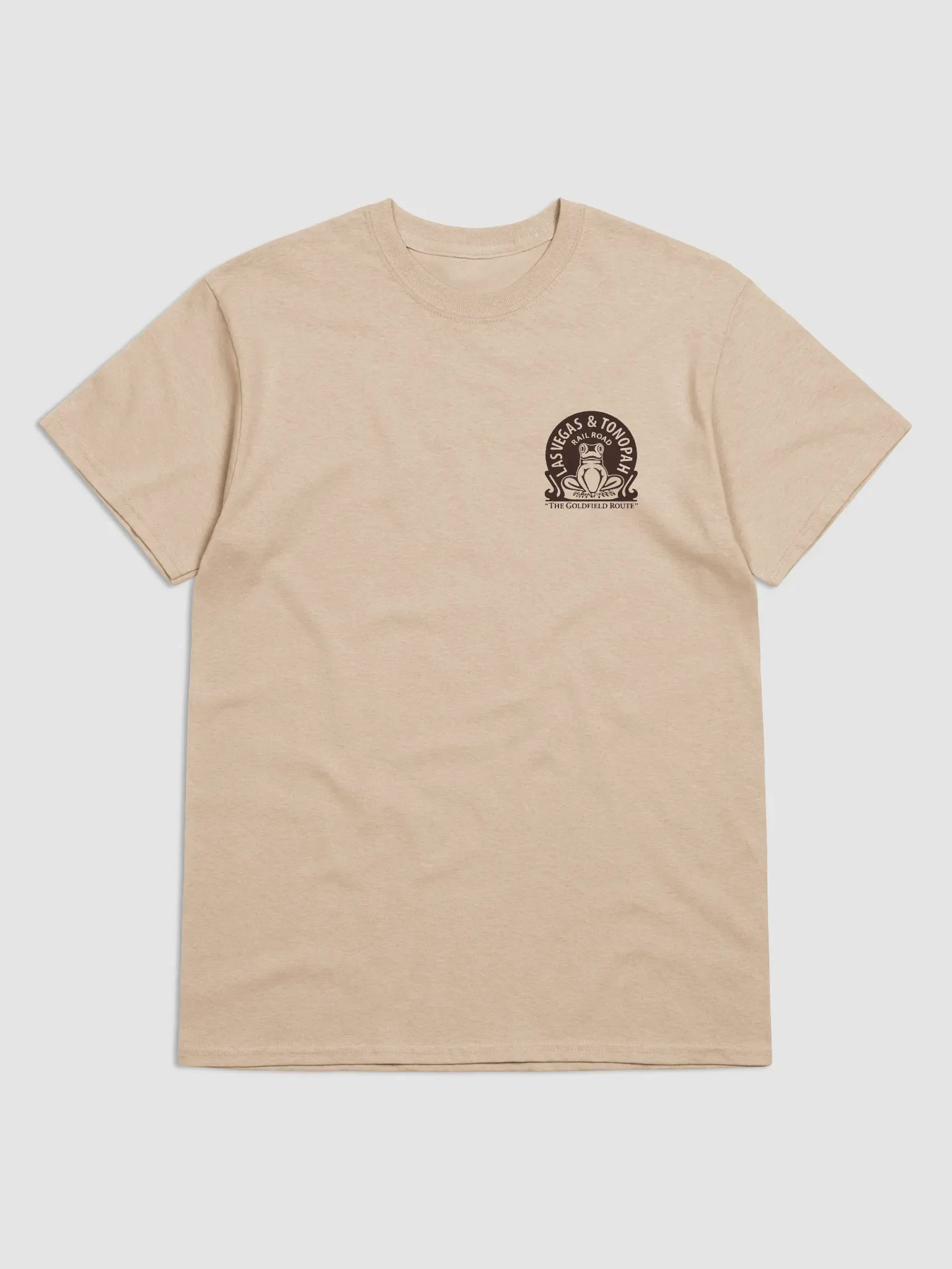 Las Vegas & Tonopah Railroad GOLDFIELD BULLFROG Vintage Logo Tee product image (2)