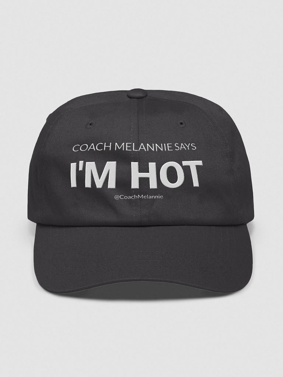 Coach Melannie Says I’m Hot – Confidence Cap product image (2)