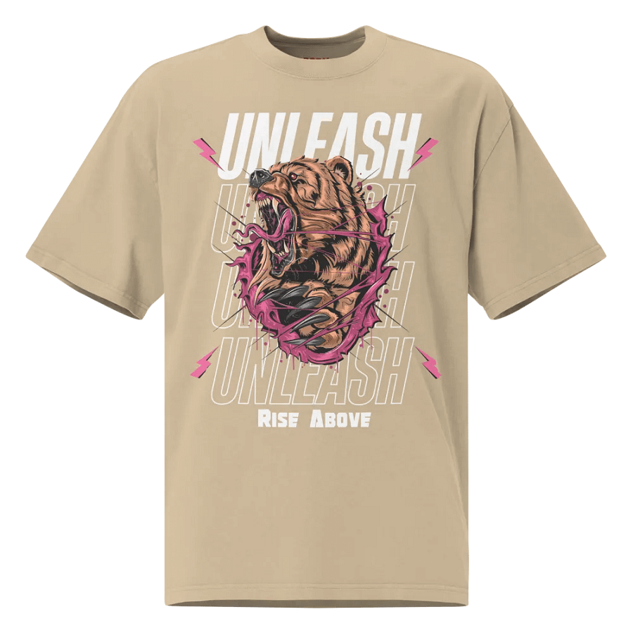 Unleash: rise above faded tee product image (22)