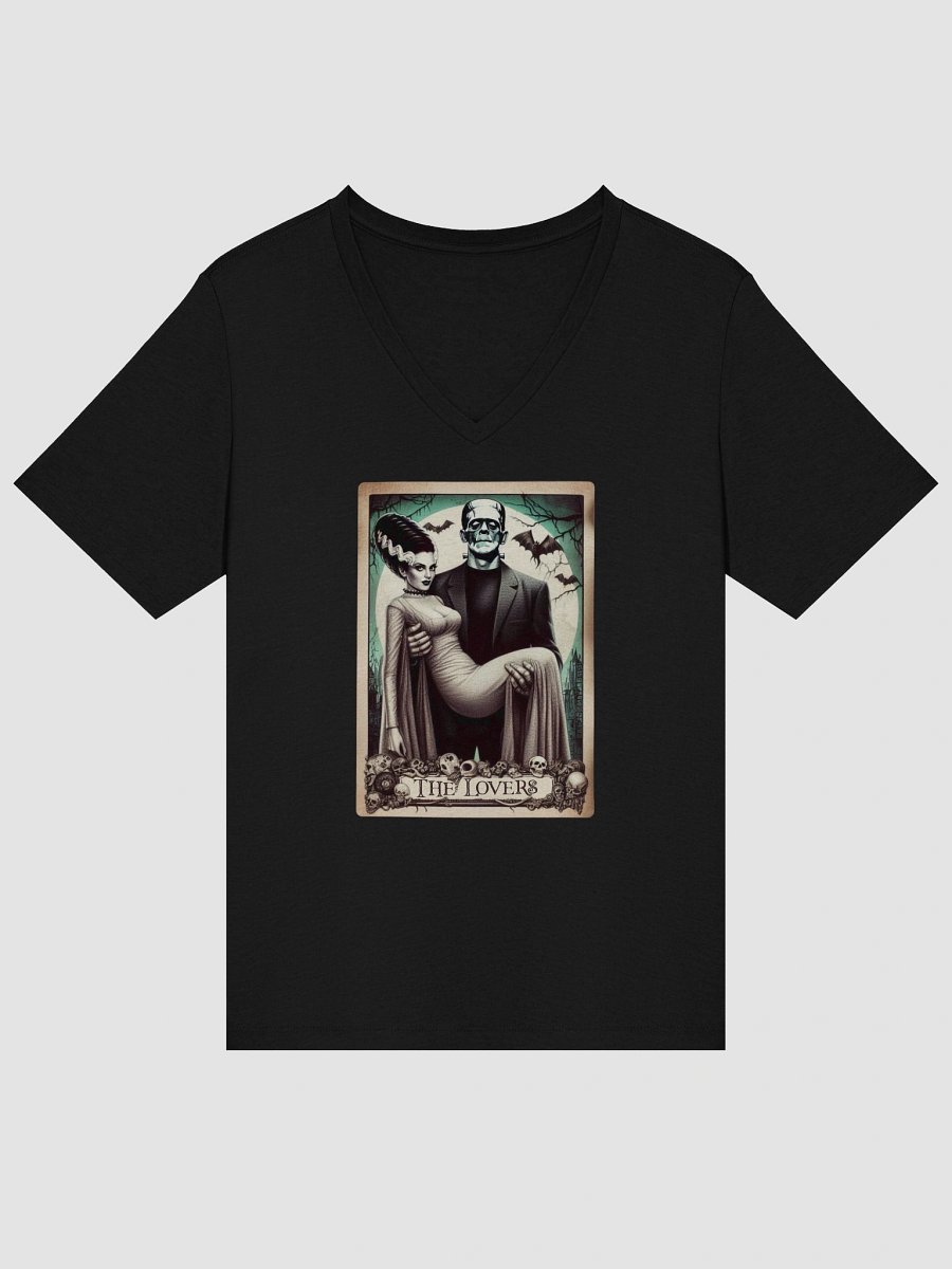 The Lovers Tarot V-Neck Tee product image (3)
