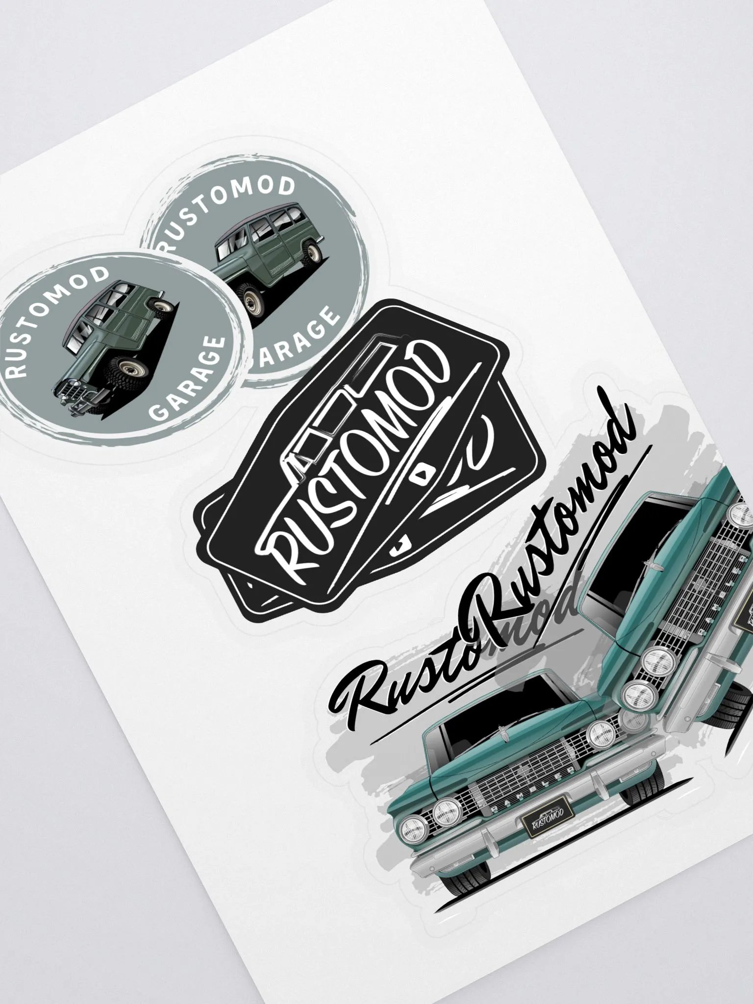 Rustomod Sticker Sheet product image (2)