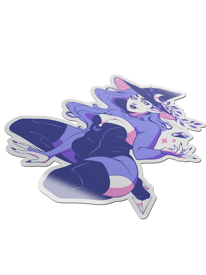 CRYSTAL PINUP STICKER product image (1)