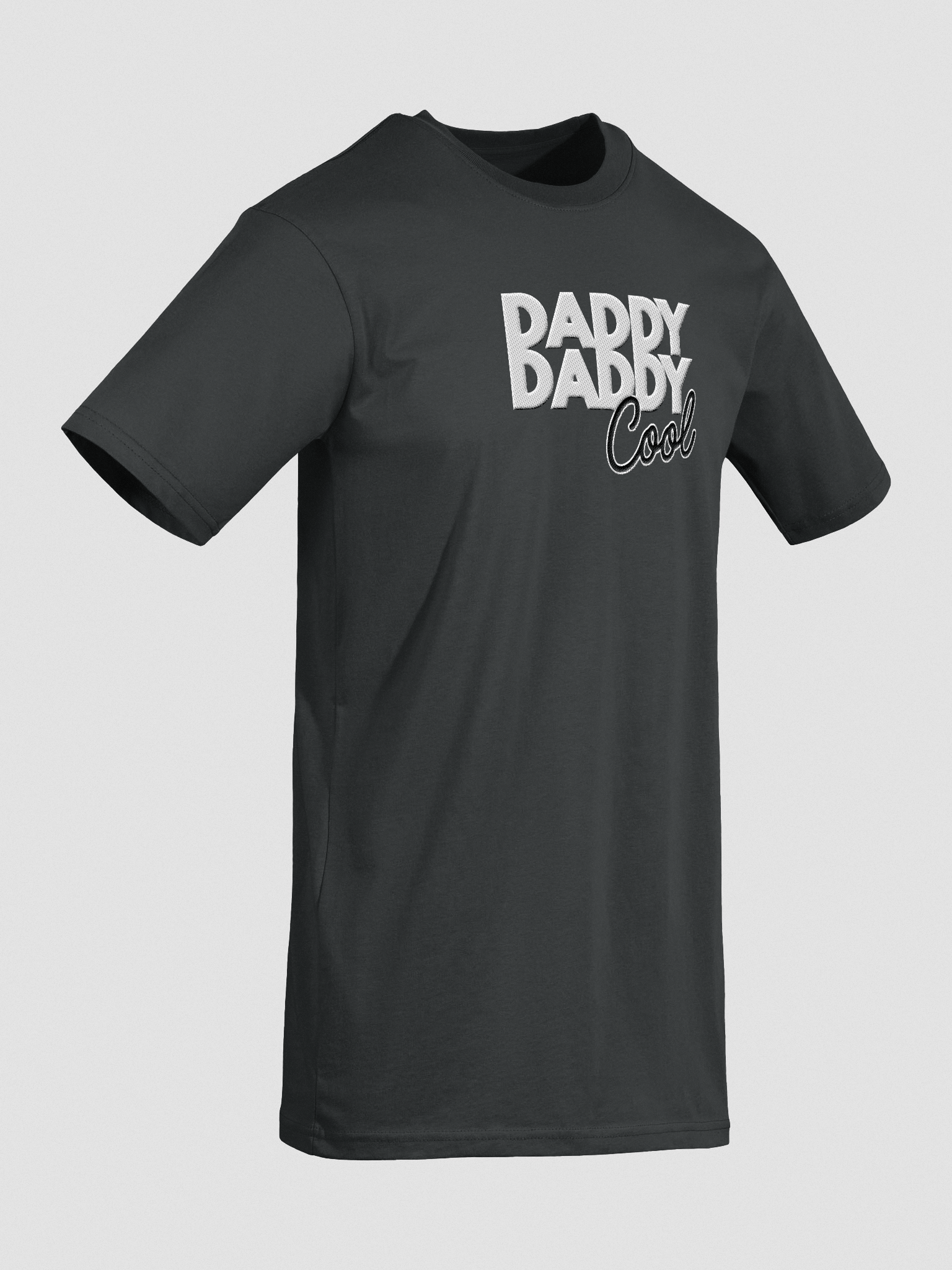 FATHER'S DAY DADDY COOL BLACK T-SHIRT product image (8)