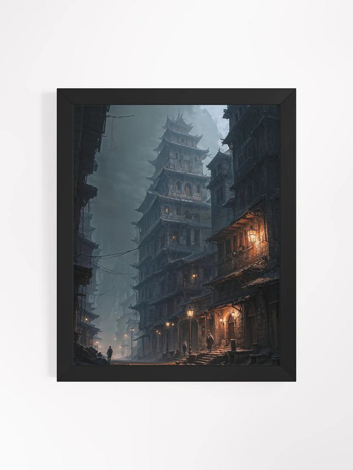 Whispers of the Forgotten Pagoda Framed Print product image (2)