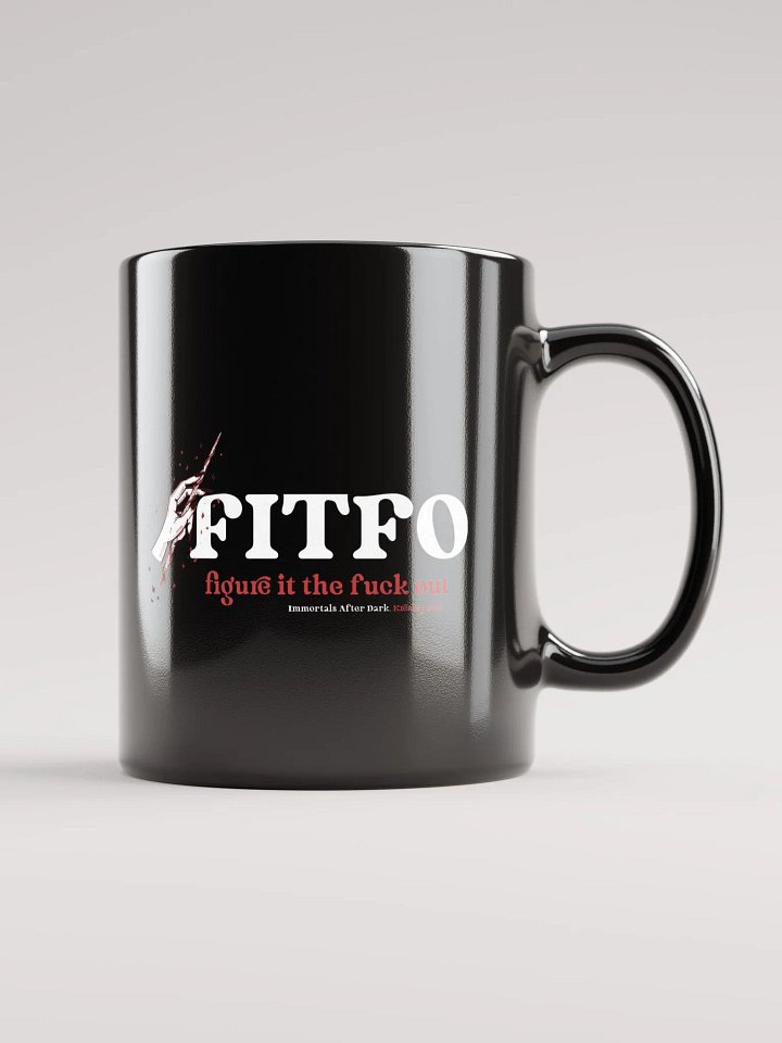 FITFO Black Mug product image (1)