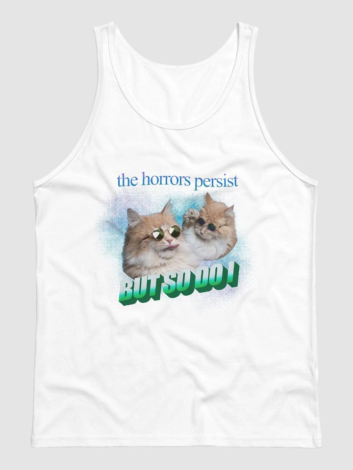 The horrors persist unisex tank product image (1)