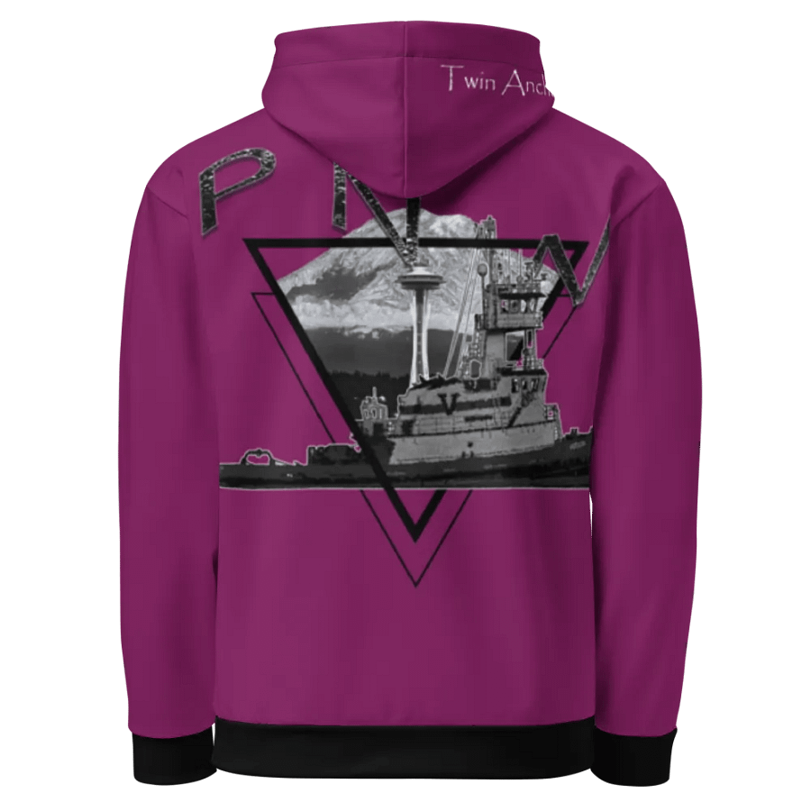 Eggplant PNW 1 Hudson VB Hoodie product image (1)
