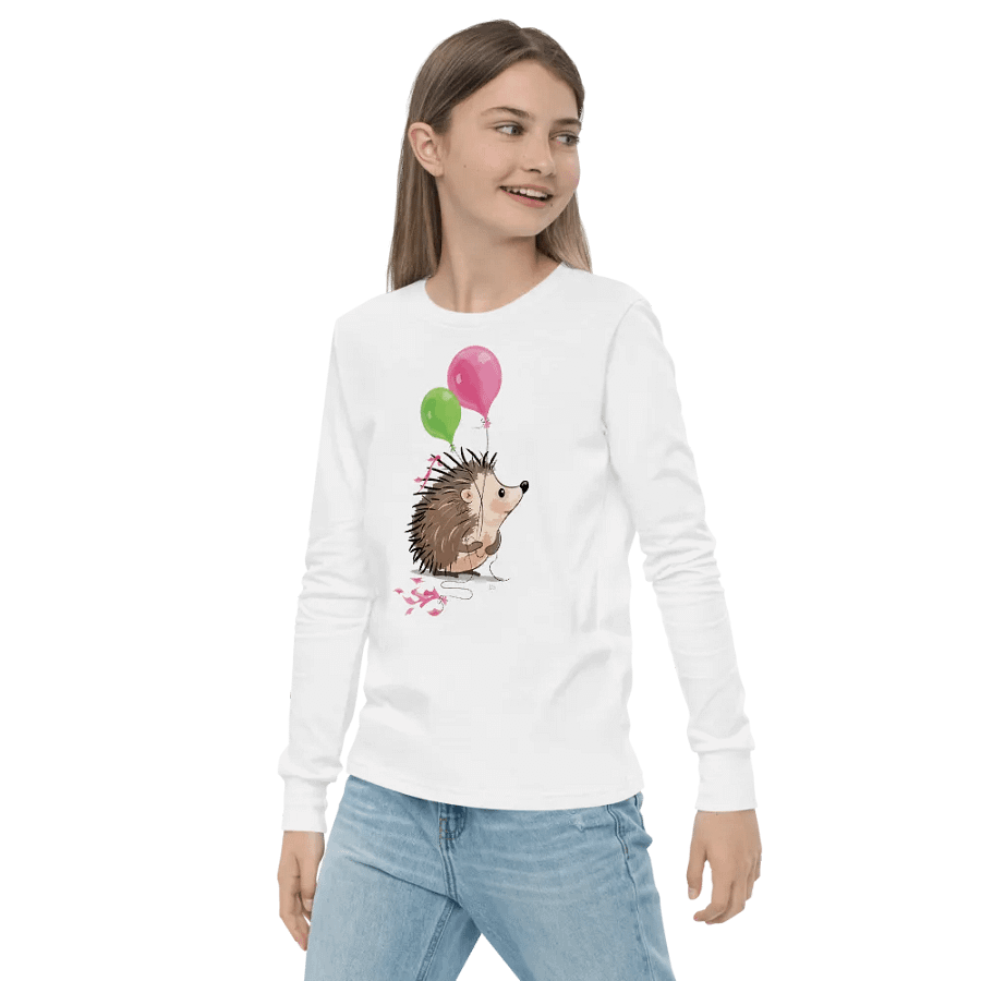 Hedgehog and balloons product image (3)