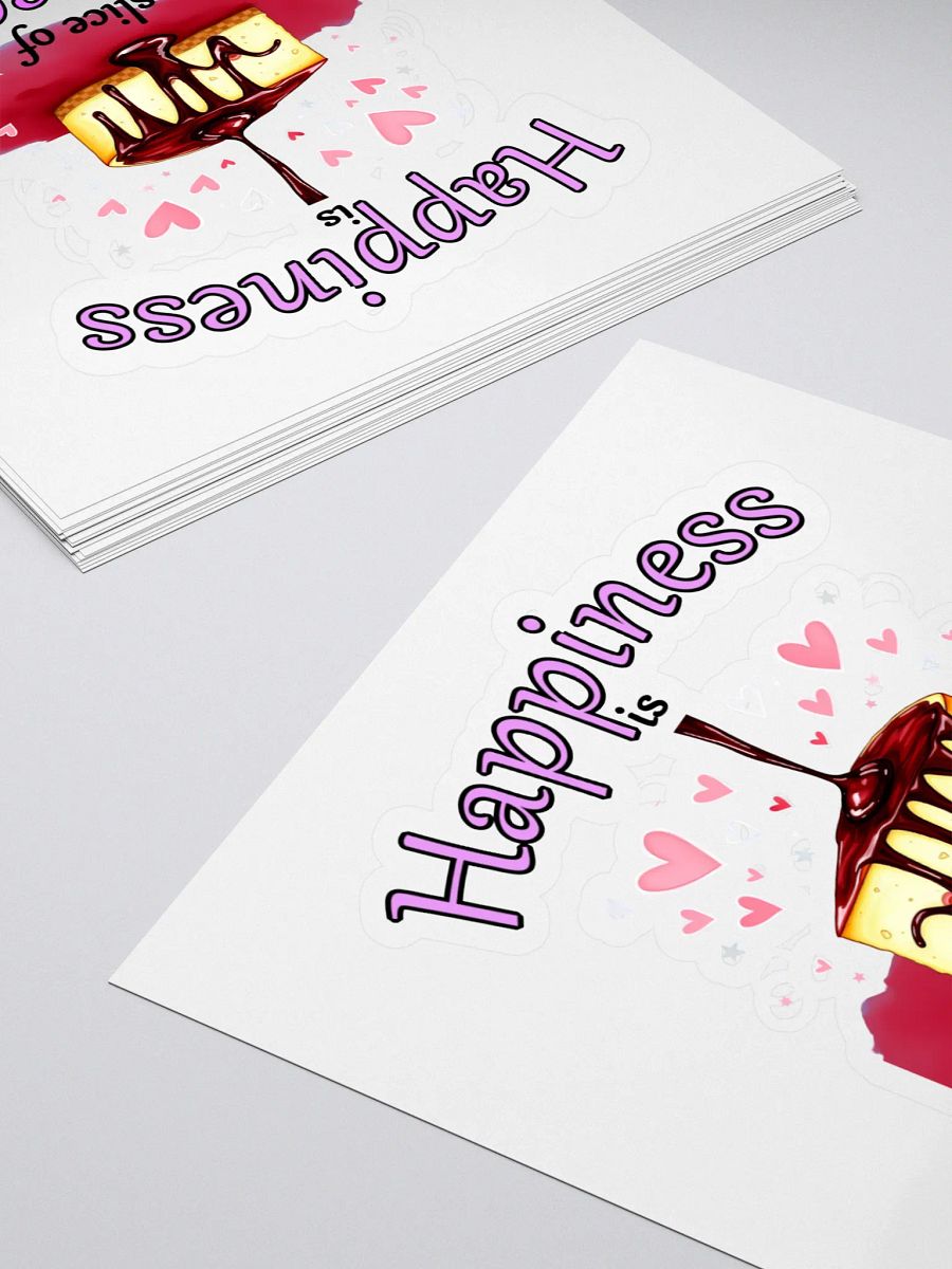 Sweet Indulgence Cheesecake Sticker product image (4)